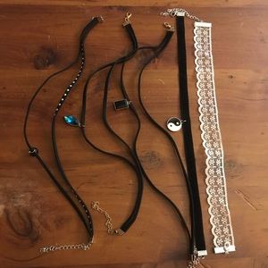 ⭐️3 for $13⭐️ Black and White Choker Bundle